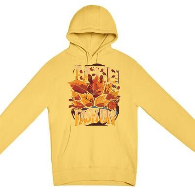 Autumn Leaves Fashion Premium Pullover Hoodie