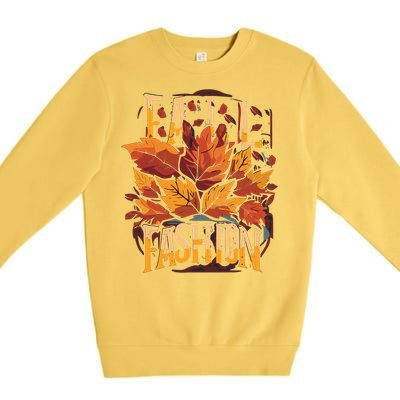 Autumn Leaves Fashion Premium Crewneck Sweatshirt