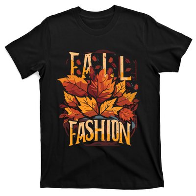 Autumn Leaves Fashion T-Shirt