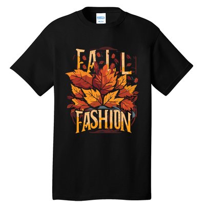 Autumn Leaves Fashion Tall T-Shirt