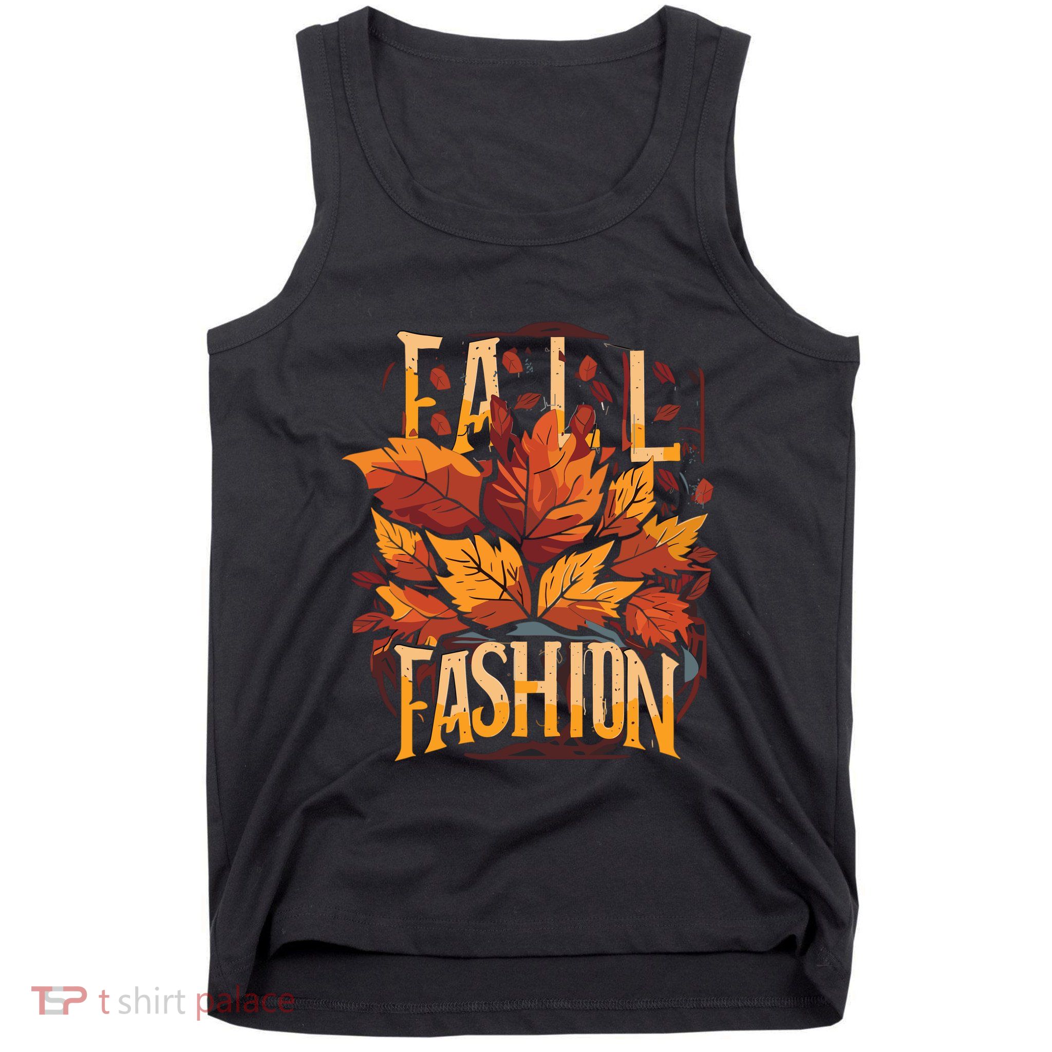 Autumn Leaves Fashion Tank Top