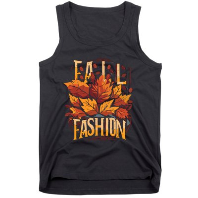 Autumn Leaves Fashion Tank Top