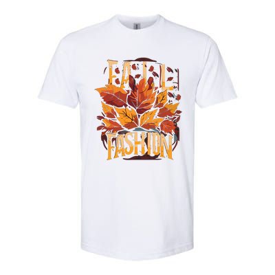 Autumn Leaves Fashion Softstyle® CVC T-Shirt