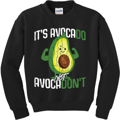 Avocados Lover Funny Its Avocado Not Avocadont Graphic Tank Top Kids Sweatshirt