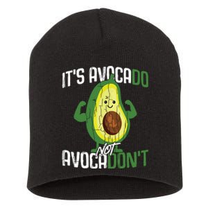 Avocados Lover Funny Its Avocado Not Avocadont Graphic Tank Top Short Acrylic Beanie