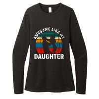 Awesome Like, Funny Father's Day T Womens CVC Long Sleeve Shirt