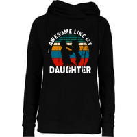 Awesome Like, Funny Father's Day T Womens Funnel Neck Pullover Hood