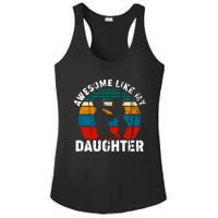 Awesome Like, Funny Father's Day T Ladies PosiCharge Competitor Racerback Tank