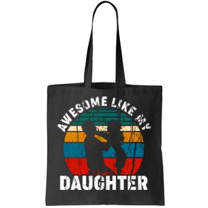 Awesome Like, Funny Father's Day T Tote Bag