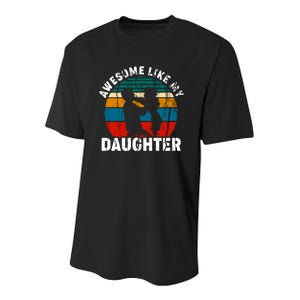 Awesome Like, Funny Father's Day T Youth Performance Sprint T-Shirt