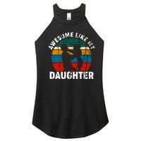 Awesome Like, Funny Father's Day T Women's Perfect Tri Rocker Tank