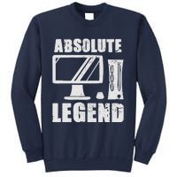 Absolute Legend Funny Video Game Player Quote PC Gaming Rig Sweatshirt