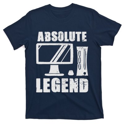 Absolute Legend Funny Video Game Player Quote PC Gaming Rig T-Shirt