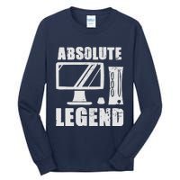 Absolute Legend Funny Video Game Player Quote PC Gaming Rig Tall Long Sleeve T-Shirt