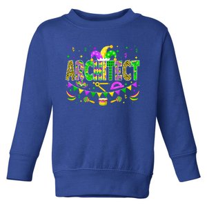 Architect Lover Funny Mardi Gras Carnival Party Great Gift Toddler Sweatshirt