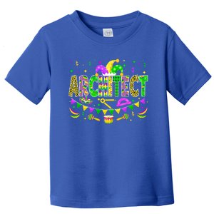 Architect Lover Funny Mardi Gras Carnival Party Great Gift Toddler T-Shirt