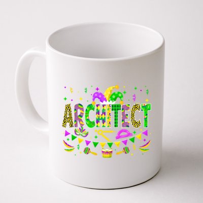 Architect Lover Funny Mardi Gras Carnival Party Great Gift Coffee Mug