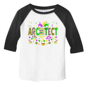 Architect Lover Funny Mardi Gras Carnival Party Great Gift Toddler Fine Jersey T-Shirt