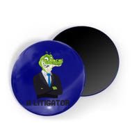 A Litigator Funny Lawyer Attorney Law School Graphic Gift Magnet