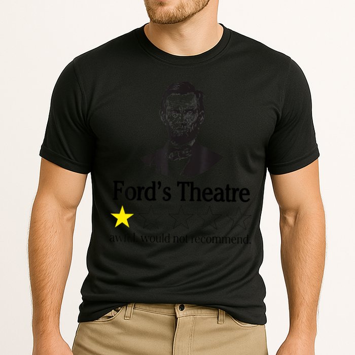 Abraham Lincoln Ford's Theatre Awful Would Not Recommend Cooling Performance Crew T-Shirt