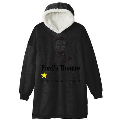 Abraham Lincoln Ford's Theatre Awful Would Not Recommend Hooded Wearable Blanket
