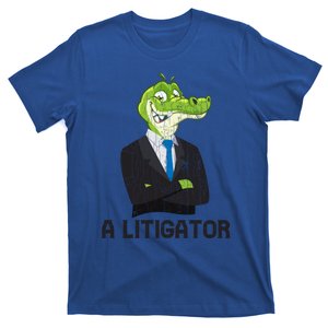 A Litigator Funny Lawyer Attorney Law School Graphic Gift T-Shirt