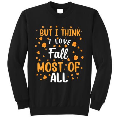 Autumn Love Fall Season Graphic Sweatshirt