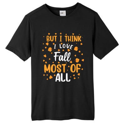 Autumn Love Fall Season Graphic Tall Fusion ChromaSoft Performance T-Shirt