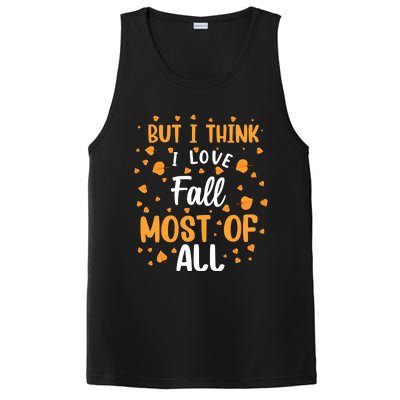 Autumn Love Fall Season Graphic PosiCharge Competitor Tank