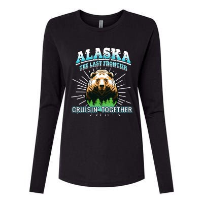 Alaska Last Frontier Family Group Trip Cruisin Together Cool Gift Womens Cotton Relaxed Long Sleeve T-Shirt