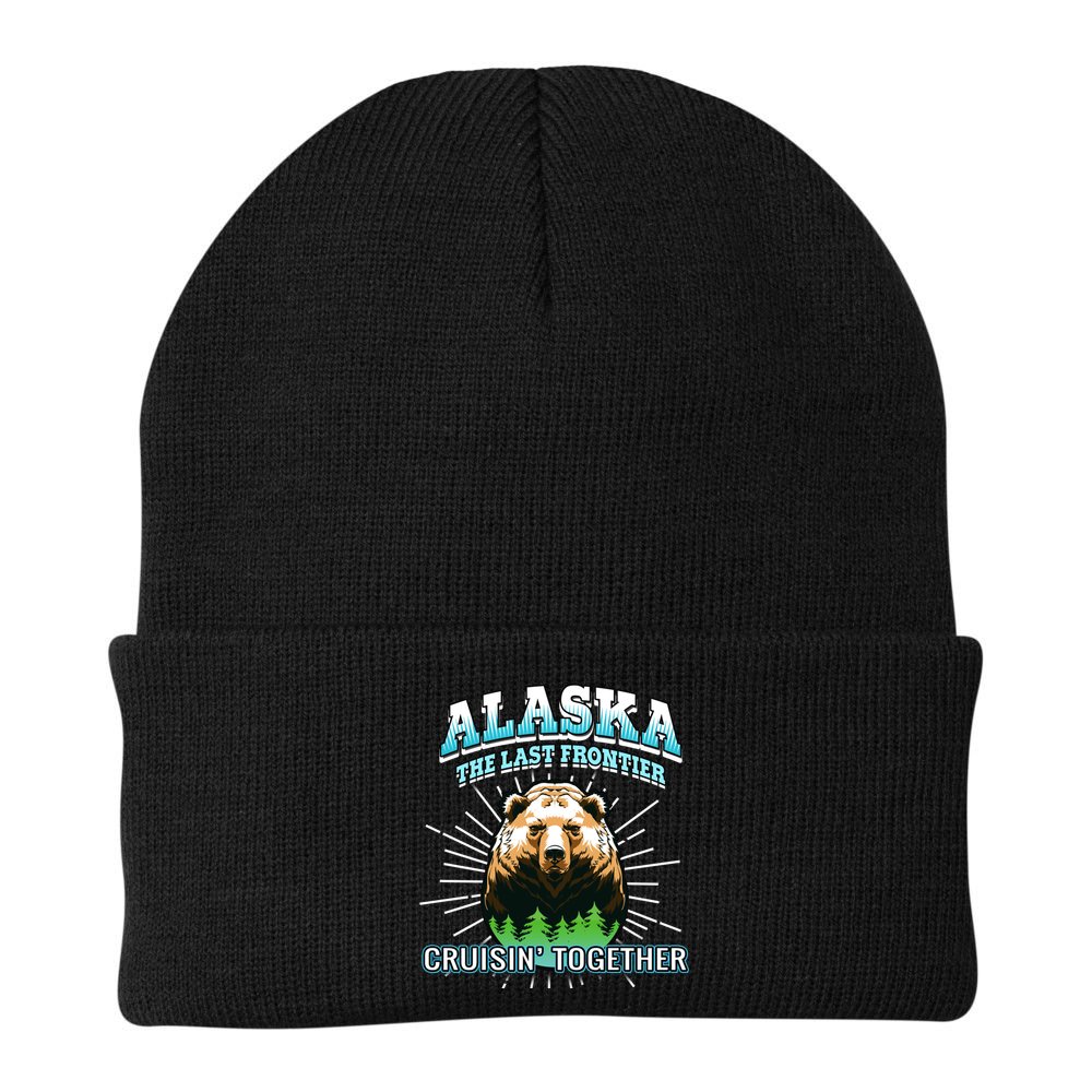 Alaska Last Frontier Family Group Trip Cruisin Together Cool Gift Beanie