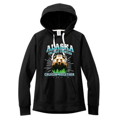 Alaska Last Frontier Family Group Trip Cruisin Together Cool Gift Women's Fleece Hoodie