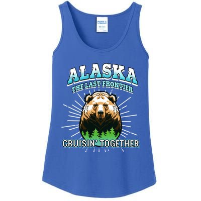 Alaska Last Frontier Family Group Trip Cruisin Together Cool Gift Ladies Essential Tank