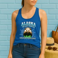 Alaska Last Frontier Family Group Trip Cruisin Together Cool Gift Womens Tank Top