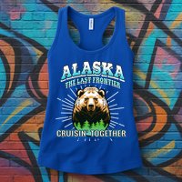 Alaska Last Frontier Family Group Trip Cruisin Together Cool Gift Womens Tank Top