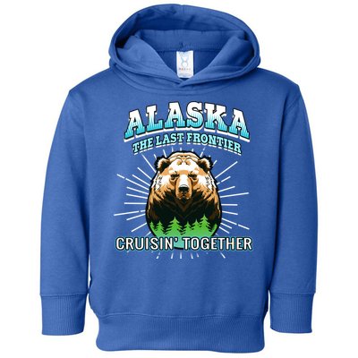 Alaska Last Frontier Family Group Trip Cruisin Together Cool Gift Toddler Hoodie