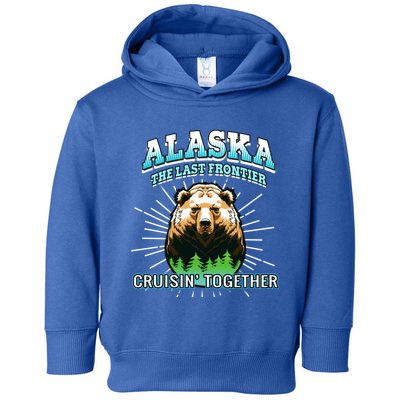 Alaska Last Frontier Family Group Trip Cruisin Together Cool Gift Toddler Hoodie