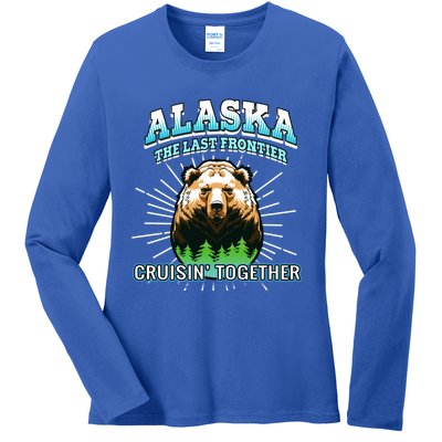 Alaska Last Frontier Family Group Trip Cruisin Together Cool Gift Ladies Long Sleeve Shirt