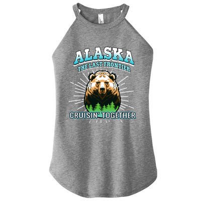 Alaska Last Frontier Family Group Trip Cruisin Together Cool Gift Women's Perfect Tri Rocker Tank