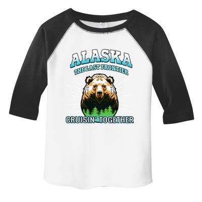 Alaska Last Frontier Family Group Trip Cruisin Together Cool Gift Toddler Fine Jersey T-Shirt