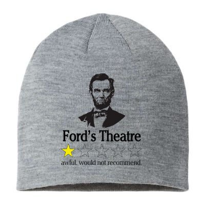 Abraham Lincoln Ford's Theatre awful would not recommend Sustainable Beanie