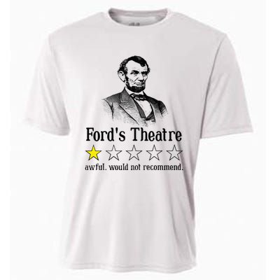 Abraham Lincoln Ford's Theatre Rating Cooling Performance Crew T-Shirt