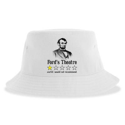 Abraham Lincoln Ford's Theatre Rating Sustainable Bucket Hat