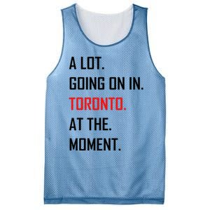 A Lot Going On In Toronto At The Moment Mesh Reversible Basketball Jersey Tank