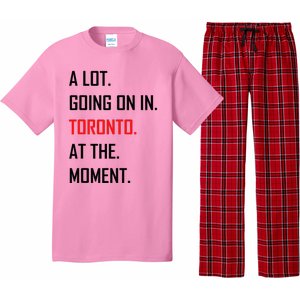 A Lot Going On In Toronto At The Moment Pajama Set