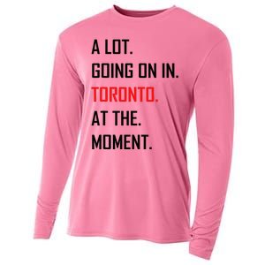 A Lot Going On In Toronto At The Moment Cooling Performance Long Sleeve Crew