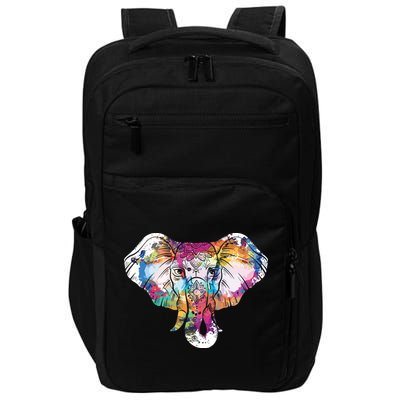 Animal Lover Gift Africa Safari Zoo Keeper Elephant Impact Tech Backpack