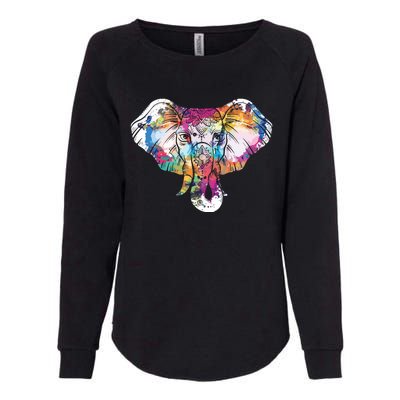 Animal Lover Gift Africa Safari Zoo Keeper Elephant Womens California Wash Sweatshirt