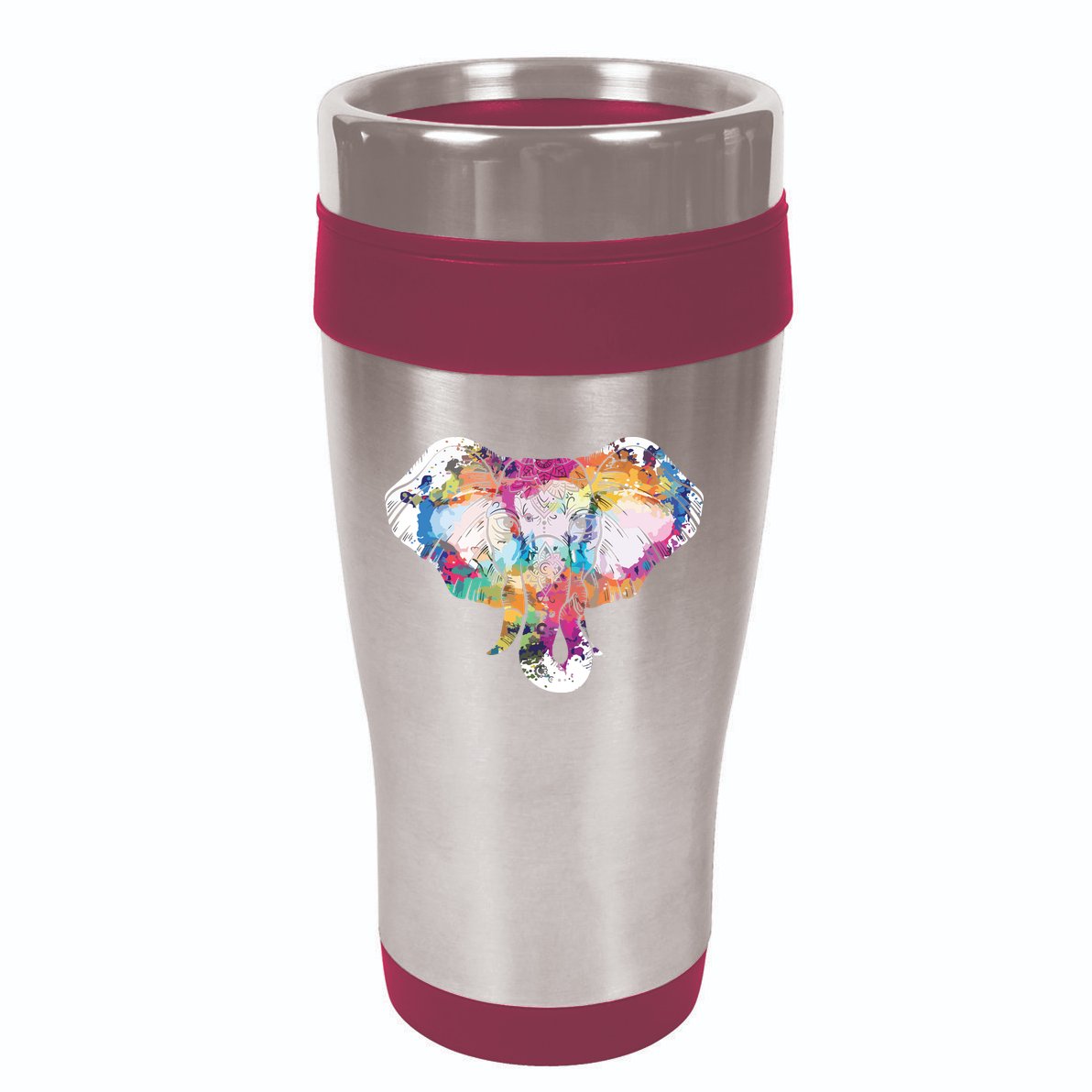 Animal Lover Gift Africa Safari Zoo Keeper Elephant 16oz Travel Tumbler