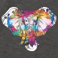 Animal Lover Gift Africa Safari Zoo Keeper Elephant Vector Backpack